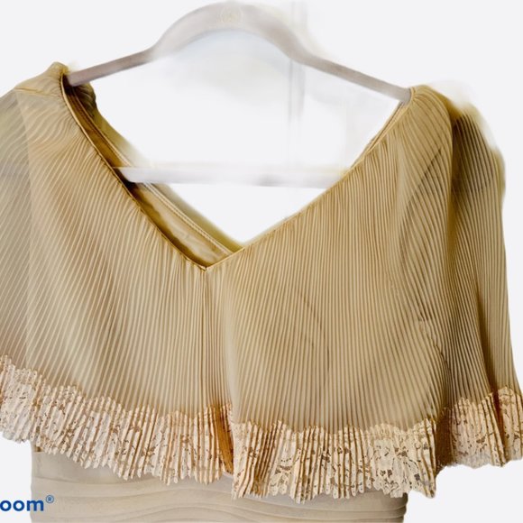 70s Miss Elliette Tiered Maxi Dress - Picture 3 of 5